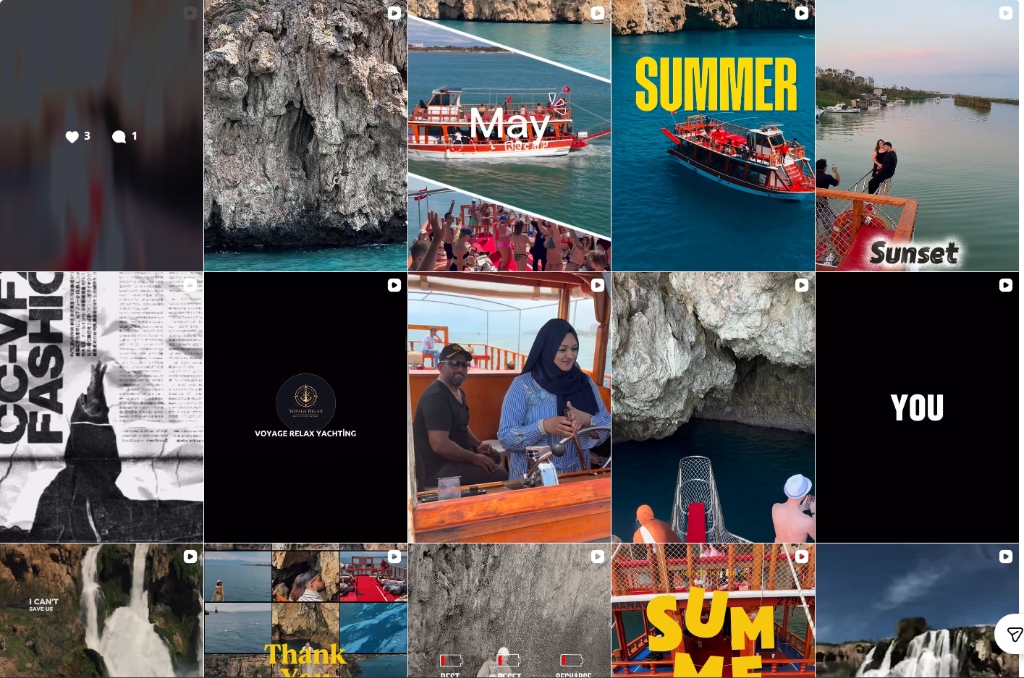 Voyage Relax Instagram Feed